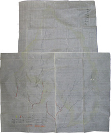 北都留郡賑岡村御料地略図