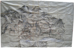 現山梨県笛吹市一宮町附近　絵図