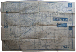 交通職業別復興明細図　長野市