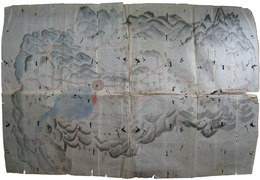 上諏訪中心　道中絵図