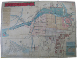 大阪府管轄市街区分細見縮図