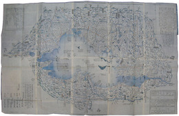 細見新補　近江国大絵図