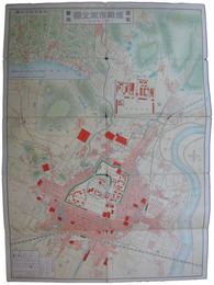 最新実測　姫路市街全図