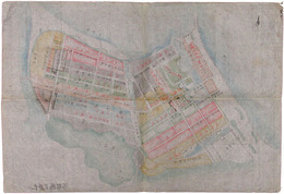 淡路国洲本町絵図