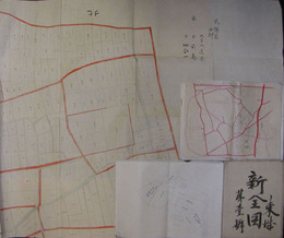 豊後　東城新全図