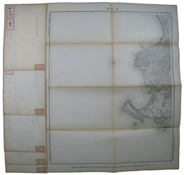 二万分一迅速測図　木更津及鹿野山近傍