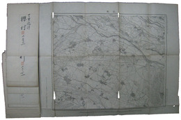 二万分一地形図　四日市近傍