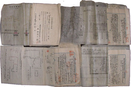 芝区白金台一丁目電気機関装置設置願書資料