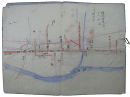 岩手県二戸郡福岡町・金田一村・石切所村略図
