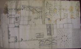 常州河内郡角崎　大法寺分見絵図他