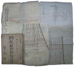 山梨県北巨摩郡韮崎町　土地及納税資料