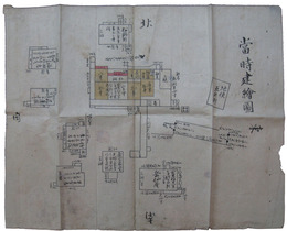 伊勢江西金剛寺　当時建絵図