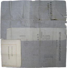 鞍馬口通紙屋川金閣寺橋図面