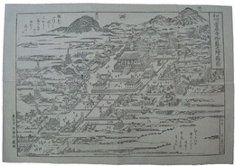 和州當間寺伽藍之絵図面