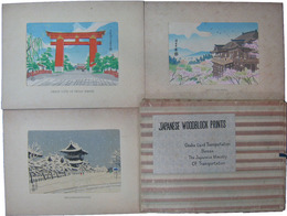 JAPANESE WOODBLOCK PRINTS 〔日本の木版印刷〕