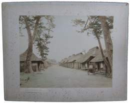 手彩写真　東海道駿河国柏原