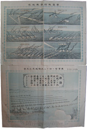 日露戦役海戦紀念・東京湾ニ於ケル大観艦式之光景