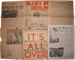 MANILA FREE PHILIPPINES 〔アメリカ戦時情報局発行日刊紙「自由フィリピン」〕