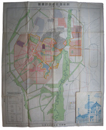 新京国都建設計画図