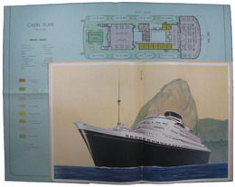 大阪商船ぶらじる丸英文パンフレット