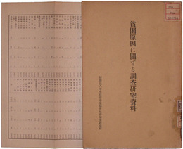 貧困原因に関する調査研究資料