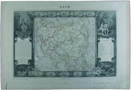 ASIE. ATLAS UNIVERSEL ILLUSTRE. 〔ルヴァスール作製アジア図〕