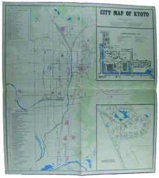 CITY MAP OF KYOTO 〔占領期アメリカ軍用京都市街図〕