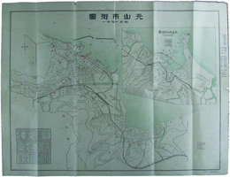 元山市街図