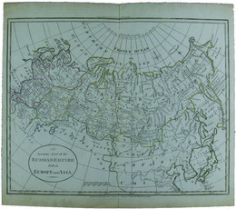 AN Accurate MAP of the RUSSIAN EMPIRE both in EUROPE and ASIA 〔ロシア帝国精図〕