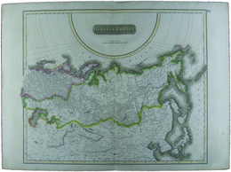RUSSIAN EMPIRE 〔ジョン・トムソン地図帳用北ユーラシア地図〕