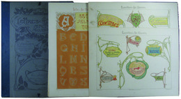 Lettres et Enseignes Art nouveau 〔アールヌーボー　文字と看板〕