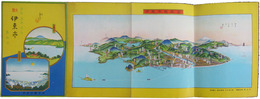 伊東市鳥瞰図（伊東温泉鳥瞰図）