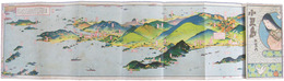 鳥瞰図　小豆島御案内