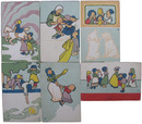 山田清　絵葉書