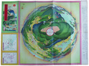 叡山頂上一目八方鳥瞰図