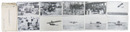 川崎造船所　新設薄鈑工場及製品・川崎型金属飛行機絵はがき