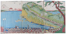 東海道薩陀峠之景