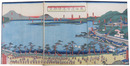 東海道沖津駅勝景