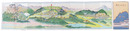 鳥瞰図　三徳山大観