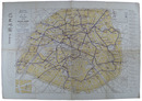 巴里地図　地下鉄道明細
