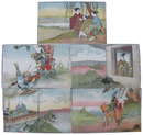 透かし絵葉書　戦国武将