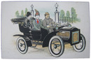 仕掛け絵葉書　自動車