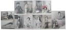 女性絵葉書