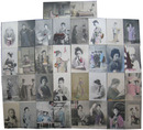 女性絵葉書