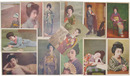 美人絵葉書