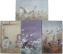 透かし絵葉書　日露戦争