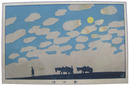 杉浦非水図案絵葉書　夏の月