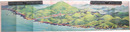 鳥瞰図　温海温泉案内図絵