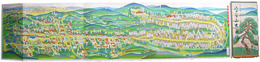 鳥瞰図　高野山大図絵