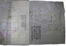 南樺太留多加郡鉄道路線計画図